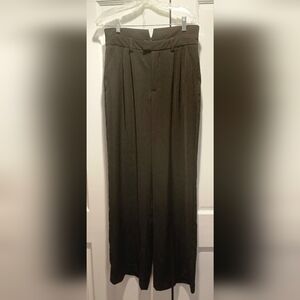 Crosby. Black "Vista Pants" wide leg high waist pants 32½ inseam sz 8